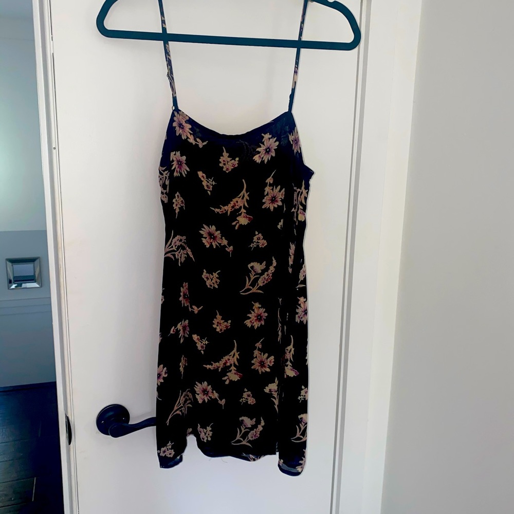 Flynn sky mini dress.